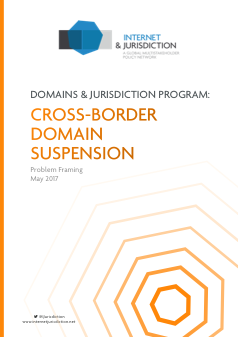 Domains & Jurisdiction framing paper 2017
